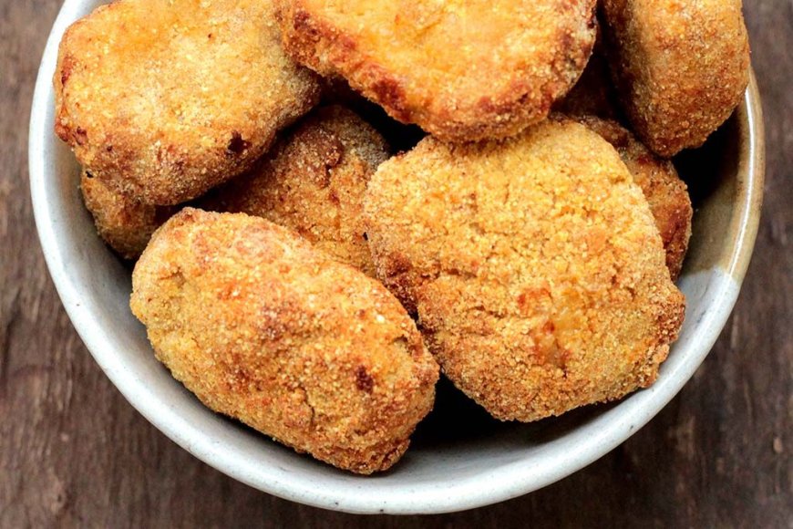 Nugget de frango caseiro - Mais gostoso do que o comprado e muito crocante