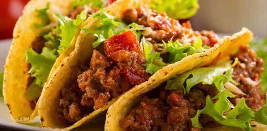 Tacos mexicanos - Receita feita com massa de Rap10