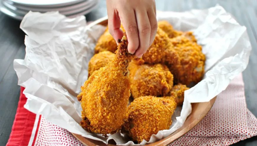 Receita de coxa empanada na airfryer