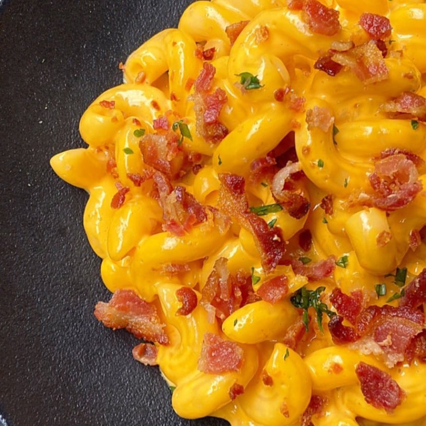 Receita de Mac n Cheese - O melhor macarrão com queijo